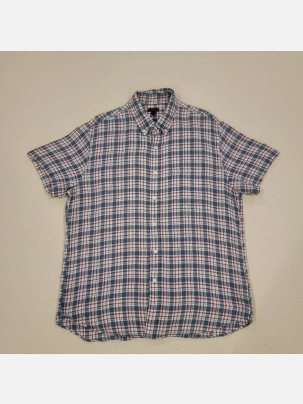 J. Crew Linen Button Down L